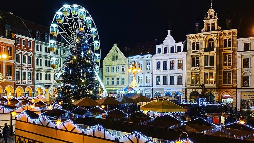 Vánoční zátiší v centru Liberce, archivní foto